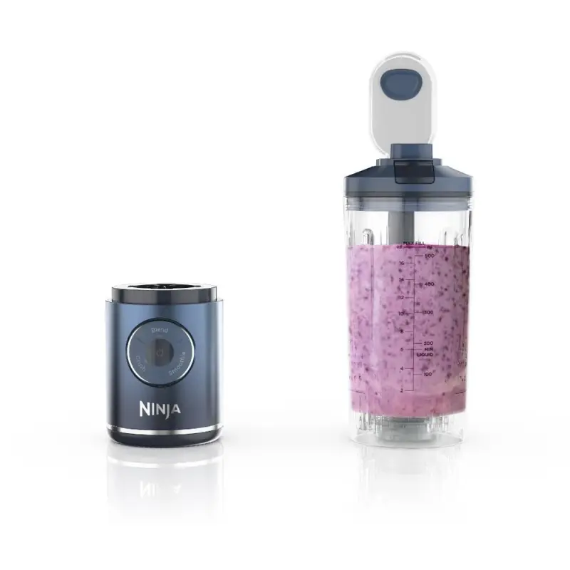 LICUADORA PORTÁTIL NINJA RECARGABLE BLAST DEEP NAVI BC1251