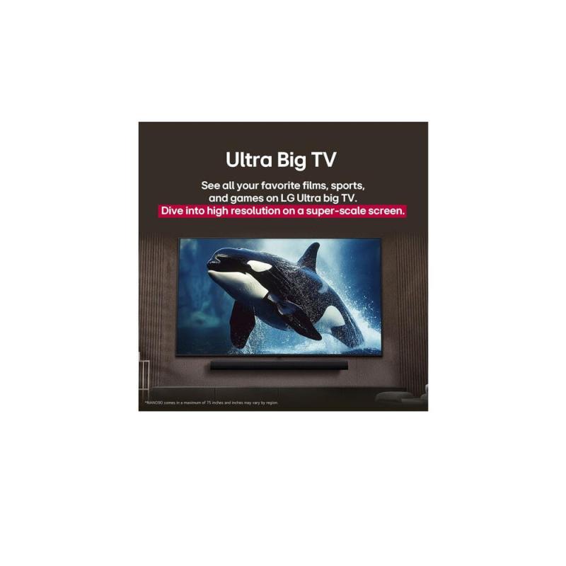 Lg Televisor de 55" smart tv webos uhd ai 4k hdmi usb 55ua8000
