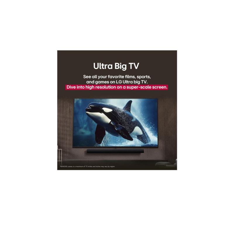 Lg SMART TV 65" UHD 4K AI WEBOS UA8000