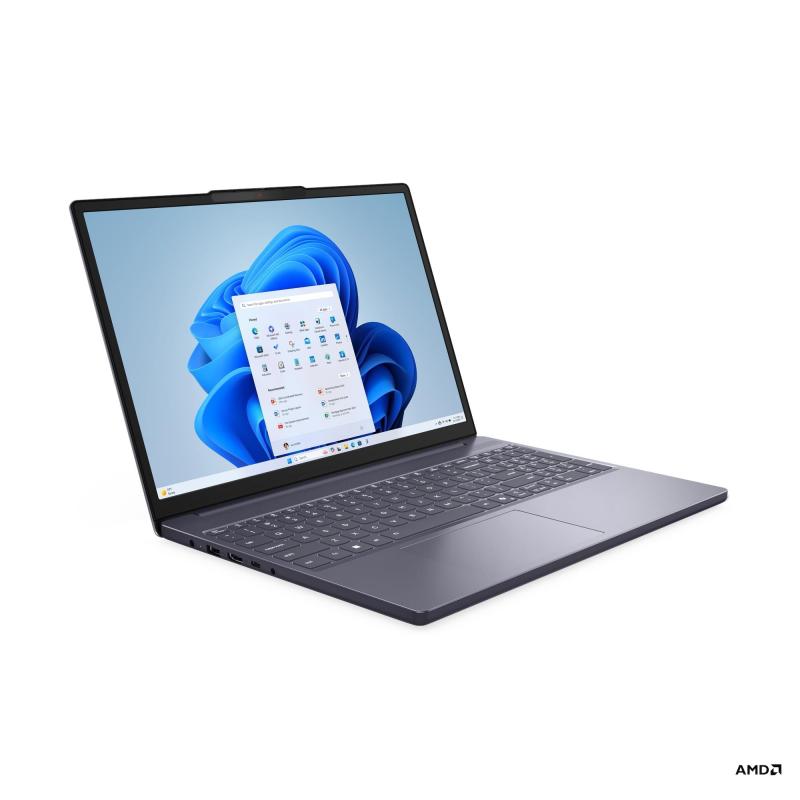 Lenovo Laptop ideapad slim3 de 15.3" con ryzen 7 24gb ram y 512gb ssd windows 11 home sl gris luna arp10 + 83K700ECGJ
