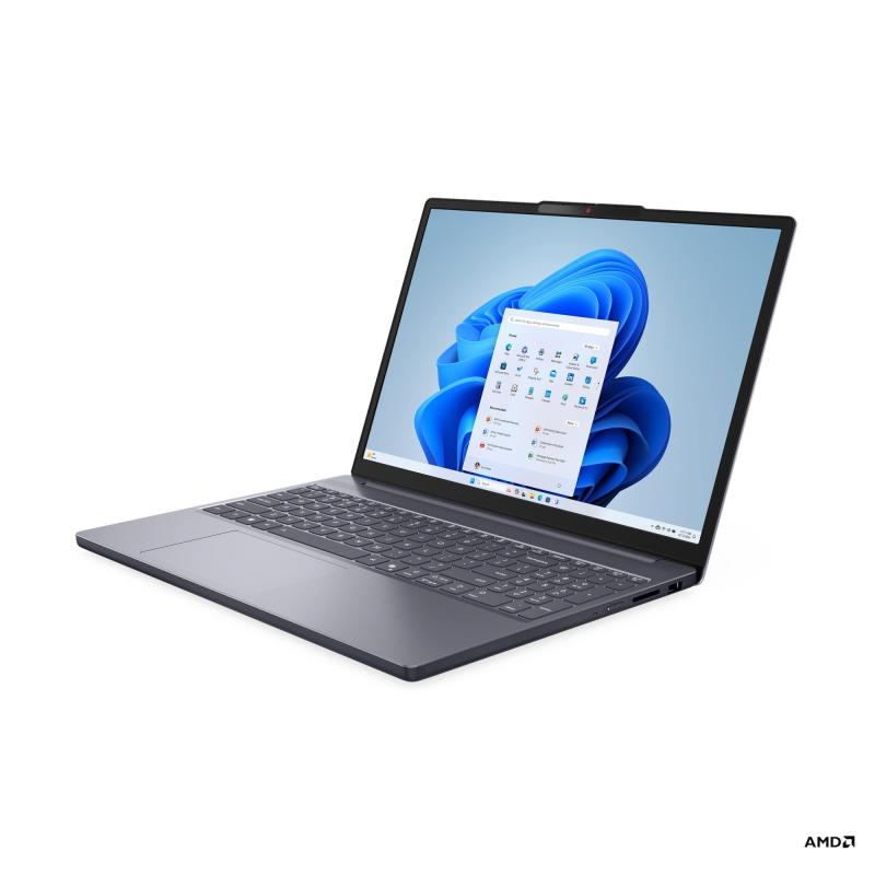 Lenovo Laptop ideapad slim3 de 15.3" con ryzen 7 24gb ram y 512gb ssd windows 11 home sl gris luna arp10 + 83K700ECGJ