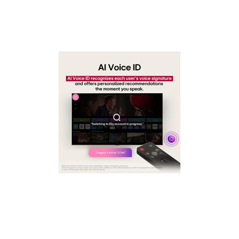 TELEVISOR LG DE 86"QNED AI 4K 86QNED82ASG