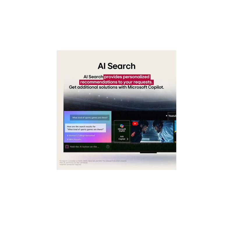TELEVISOR LG DE 86"QNED AI 4K 86QNED82ASG
