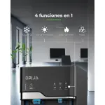 DISPENSADOR DE AGUA DRIJA DE CARGA INFERIOR CON FABRICADOR DE HIELO LUSSO