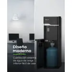 DISPENSADOR DE AGUA DRIJA DE CARGA INFERIOR CON FABRICADOR DE HIELO LUSSO