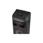 TORRE DE SONIDO LG XBOOM DE 2000W KARAOKE STAR PRO DJ WHEEL OK99M