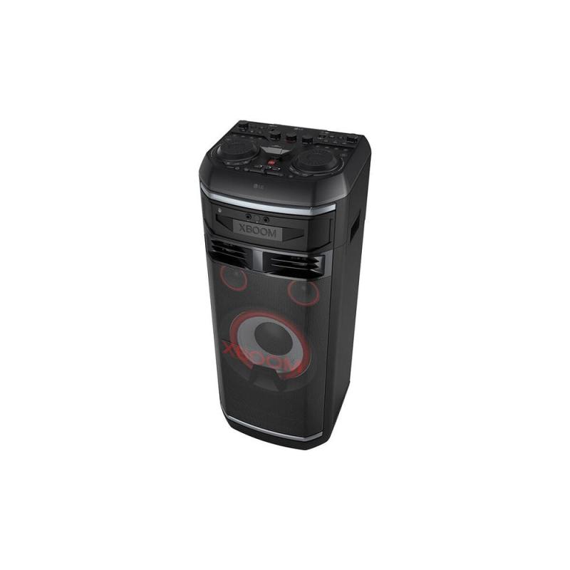 TORRE DE SONIDO LG XBOOM DE 2000W KARAOKE STAR PRO DJ WHEEL OK99M