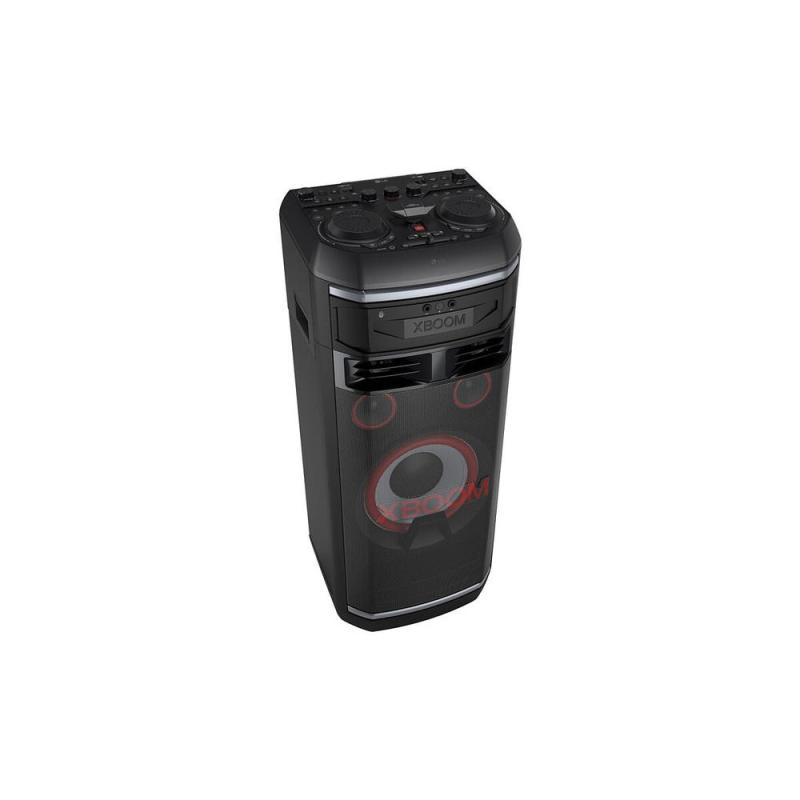 TORRE DE SONIDO LG XBOOM DE 2000W KARAOKE STAR PRO DJ WHEEL OK99M