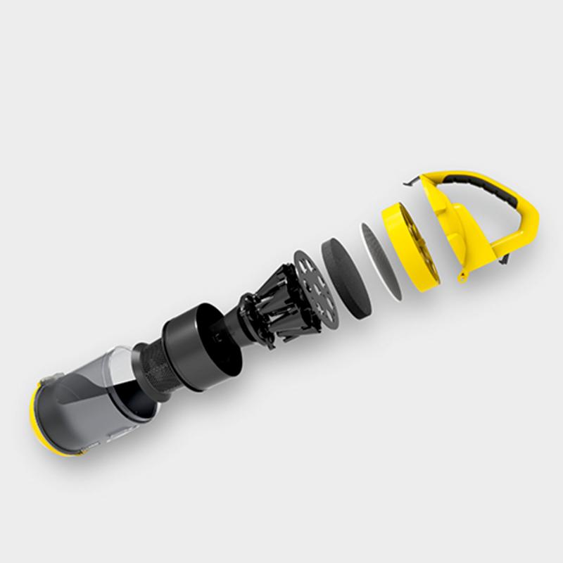 Karcher Aspiradora compacta de 700w con contenedor de residuos