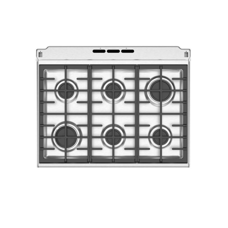 ESTUFA MABE A GAS DE 30" CON 6 QUEMADORES EM7651BFIN0