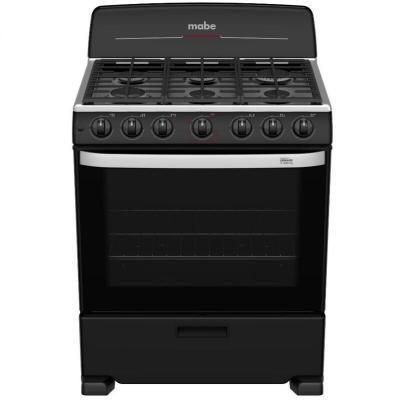 ESTUFA MABE A GAS DE 30" CON 6 QUEMADORES EM7651BFIN0