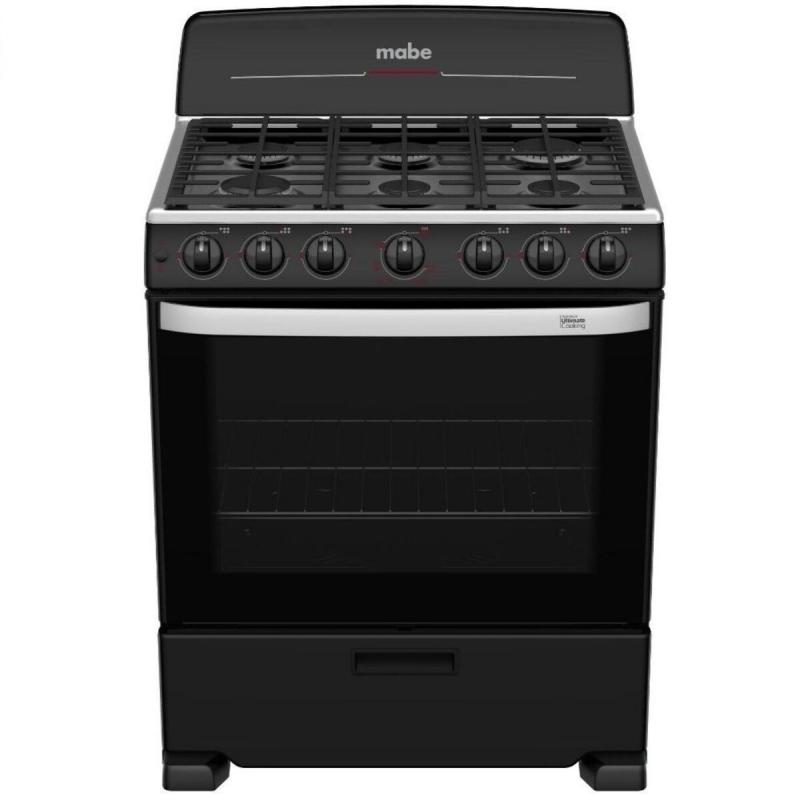 ESTUFA MABE A GAS DE 30" CON 6 QUEMADORES EM7651BFIN0