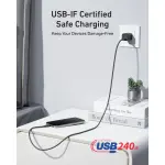 CABLE ANKER USB-C 3FT 240W NEGRO A82E2H11