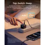 CARGADOR DE PARED ANKER NANO CHARGER 45W CON SMART DISPLAY USB-C NARANJA A121DJO1