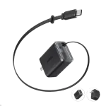 CARGADOR DE PARED ANKER 35W CON CABLE USB-C RETRÁCTIL A2658J11