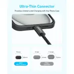 CABLE ANKER ZOLO USB-C A USB-C 1M 240W AZUL A8060H31