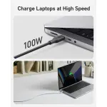 CABLE ANKER BIO BASADO TIPO USB-C A USB-C 3FT DE CARGA RÁPIDA VIOLETA A80F1HV1