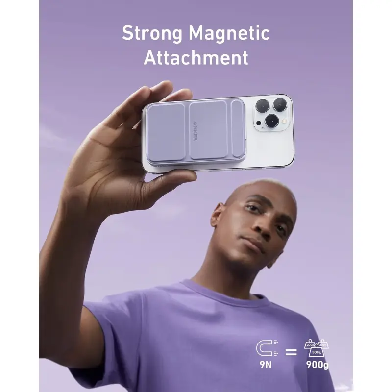 BATERÍA MAGNÉTICA ANKER 662 B2C UN VIOLETA A16140V1