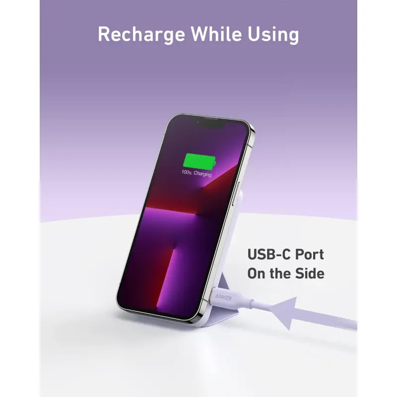 BATERÍA MAGNÉTICA ANKER 662 B2C UN VIOLETA A16140V1