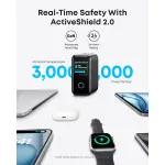 CARGADOR ANKER CON PANTALLA INTELIGENTE 140W 4 PUERTOS PD 3.1 USB-C NEGRO B2697JZ1