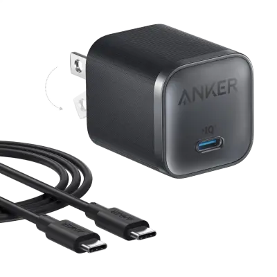 CARGADOR ANKER NANO CHARRGER 45W NEGRO A2692111