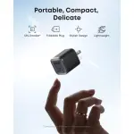 CARGADOR ANKER NANO CHARRGER 45W NEGRO A2692111