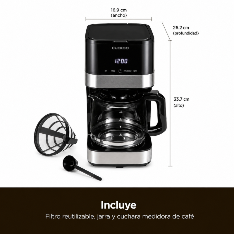 CAFETERA DE GOTEO CUCKOO 10 COPAS CCMBD011B