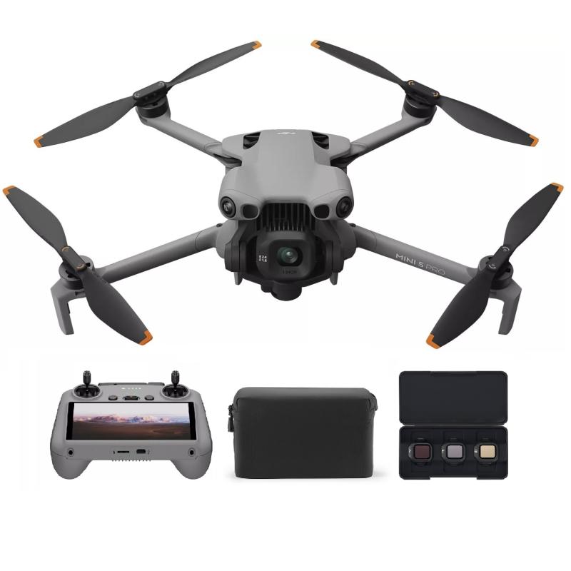 DRONE DJI MINI 5 PRO FLY MORE COMBO PLUS CON CONTROL REMOTO RC2 MT5MFNDRC331