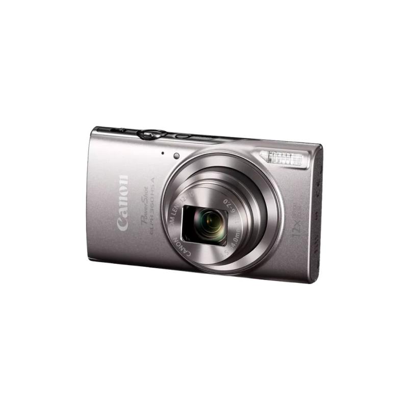 CAMARA DIGITAL CANON POWERSHOT ELPH 360 HS A PLATEADO PSELPH360HSASLV