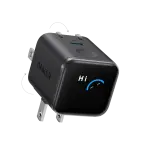CARGADOR DE PARED ANKER NANO CHARGER 45W CON SMART DISPLAY USB-C NEGRO A121DJ11