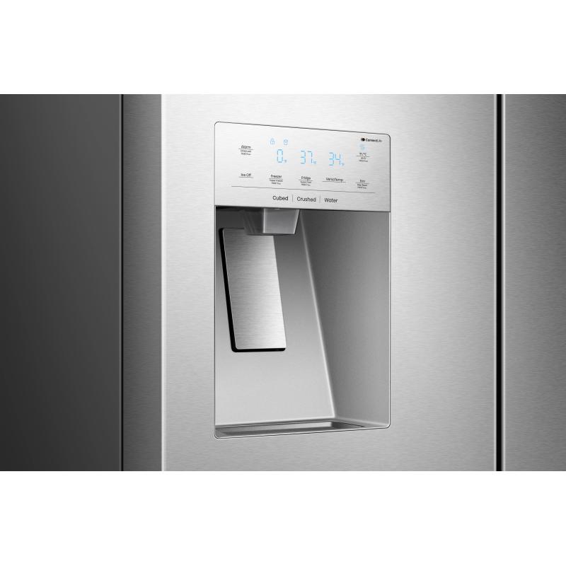 REFRIGERADOR HISENSE 25.6CUFT FRENCH DOOR CON DISPENSADOR DE HIELO Y AGUA HRM260N6TSE