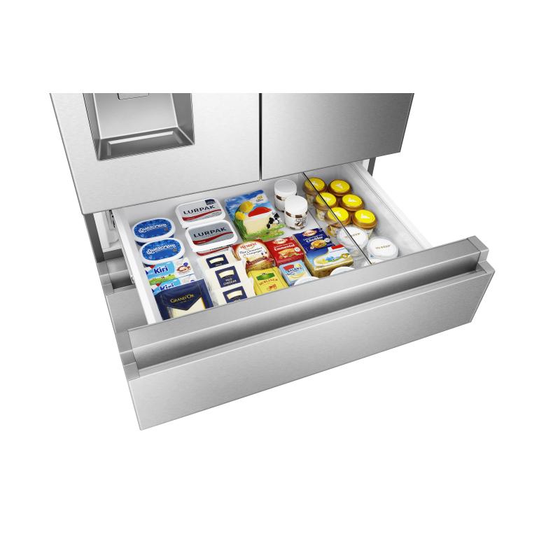 REFRIGERADOR HISENSE 25.6CUFT FRENCH DOOR CON DISPENSADOR DE HIELO Y AGUA HRM260N6TSE