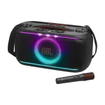 BOCINA PORTÁTIL JBL PARTYBOX ON-THE-GO 2 PLUS CON KARAOKE JBLPBOTG2PLBAM