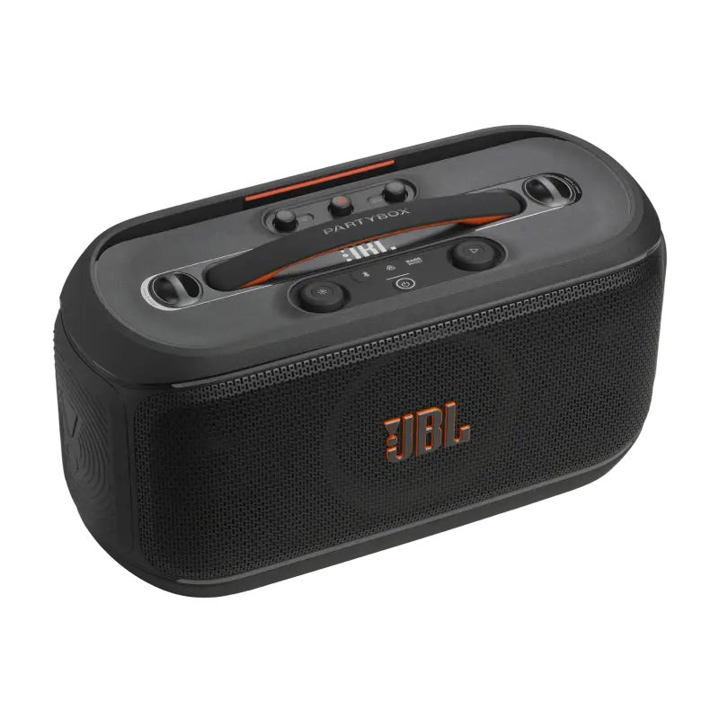 BOCINA PORTÁTIL JBL PARTYBOX ON-THE-GO 2 PLUS CON KARAOKE JBLPBOTG2PLBAM
