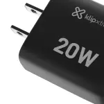 CARGADOR DE PARED KLIP XTREME 20W CARGA RÁPIDA KMC050