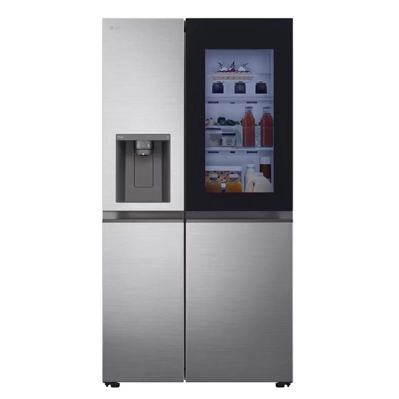 REFRIGERADORA SIDE BY SIDE LG INSTAVIEW 27CUFT CON DISPENSADOR DE AGUA VS27GNID