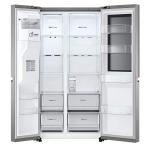 REFRIGERADORA SIDE BY SIDE LG INSTAVIEW 27CUFT CON DISPENSADOR DE AGUA VS27GNID