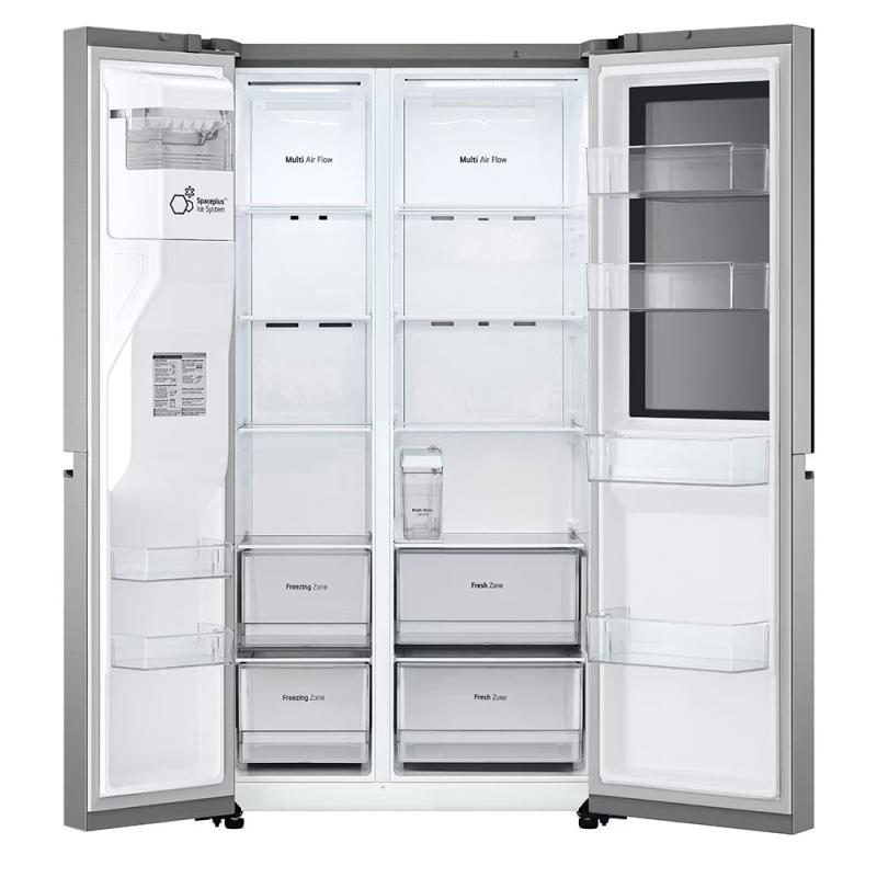 REFRIGERADORA SIDE BY SIDE LG INSTAVIEW 27CUFT CON DISPENSADOR DE AGUA VS27GNID