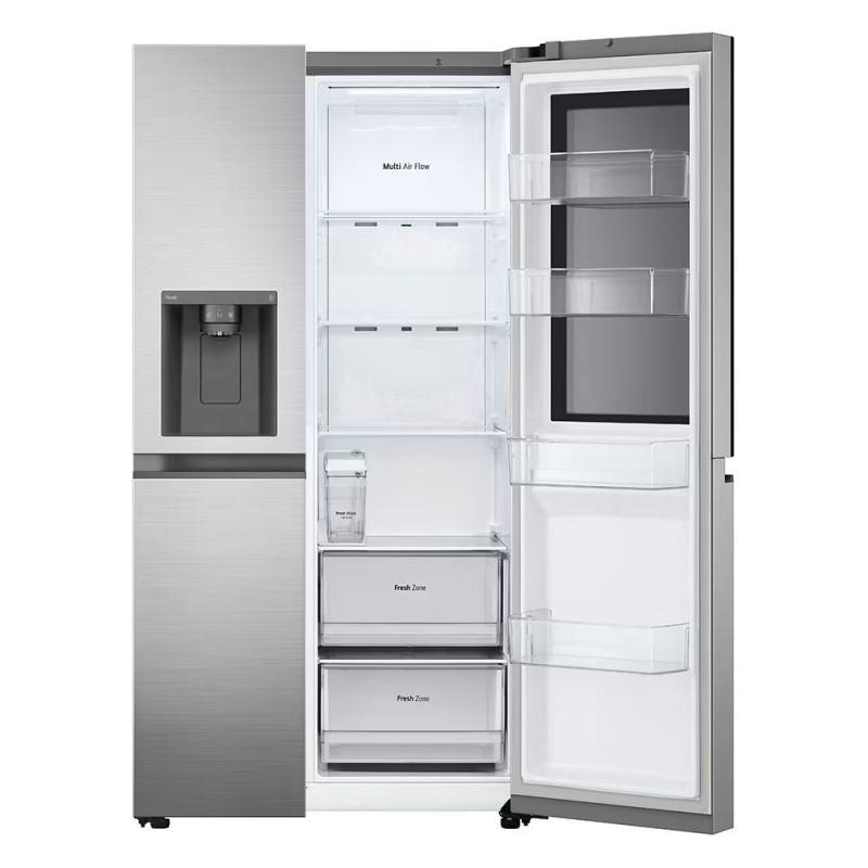 REFRIGERADORA SIDE BY SIDE LG INSTAVIEW 27CUFT CON DISPENSADOR DE AGUA VS27GNID