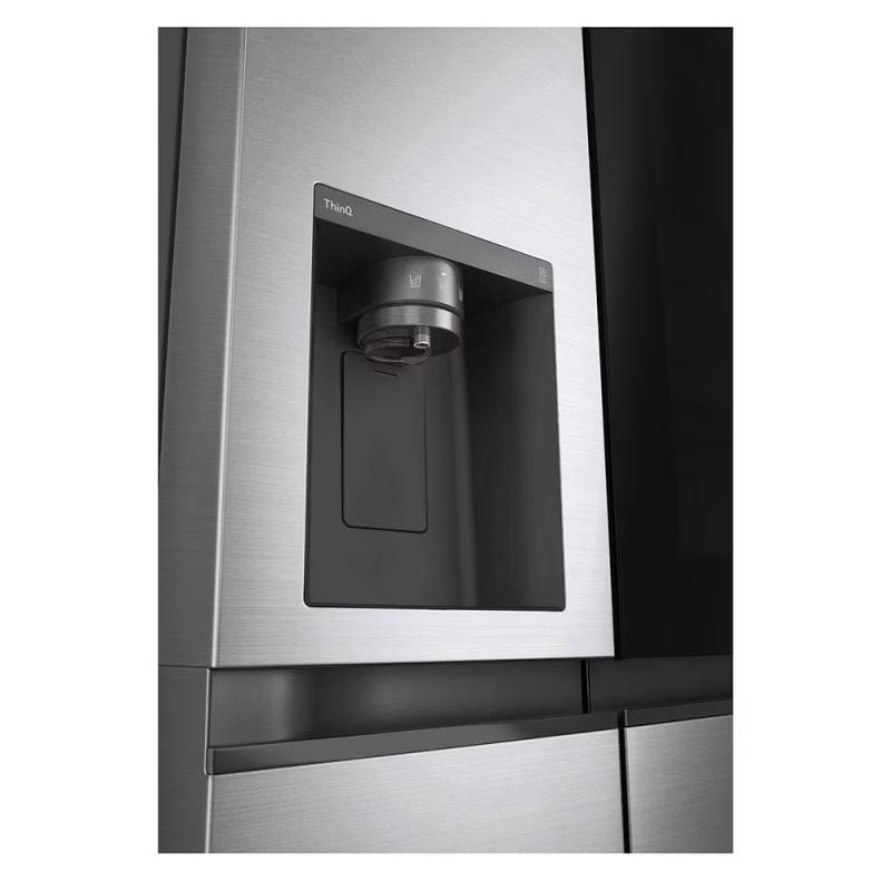 REFRIGERADORA SIDE BY SIDE LG INSTAVIEW 27CUFT CON DISPENSADOR DE AGUA VS27GNID