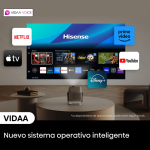 PROYECTOR PORTÁTIL HISENSE 4K UHD LASER RGB M2 PRO