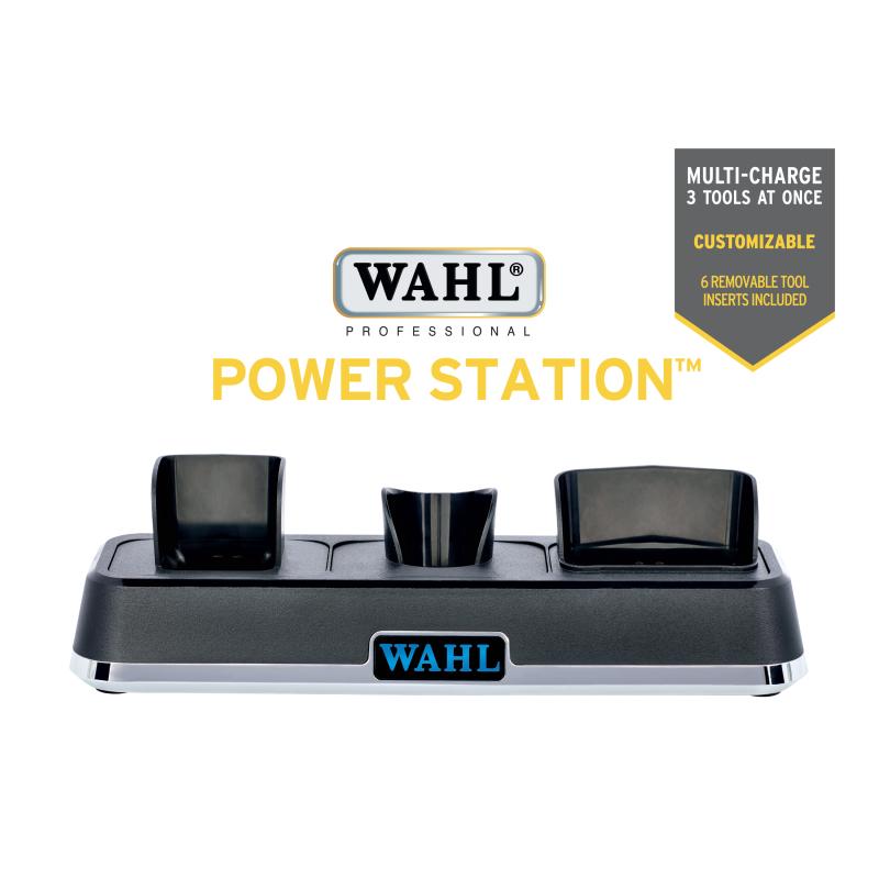 CORTADORA DE CABELLO WAHL 5 STAR SENIOR + BASE DE CARGA MÚLTIPLE 8504308 3023291