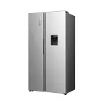 REFRIGERADORA HISENSE SIDE BY SIDE CON DISPENSADOR DE AGUA 19.1FT³ RS3P558NMCB
