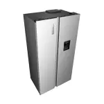 REFRIGERADORA HISENSE SIDE BY SIDE CON DISPENSADOR DE AGUA 19.1FT³ RS3P558NMCB