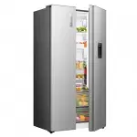 REFRIGERADORA HISENSE SIDE BY SIDE CON DISPENSADOR DE AGUA 19.1FT³ RS3P558NMCB