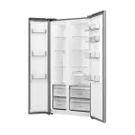 REFRIGERADORA HISENSE SIDE BY SIDE CON DISPENSADOR DE AGUA 19.1FT³ RS3P558NMCB