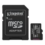 KINGSTON MEMORIA MICROSD CON ADAPTADOR DE 128GB SDCS3128GB