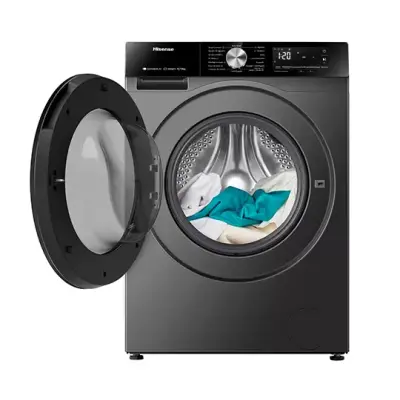 Hisense Lavadora secadora 2en1 15kg - 10kg carga frontal color gris wd3s1543