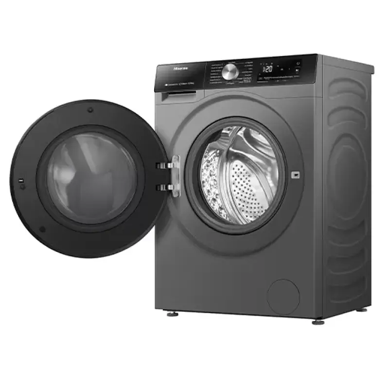 Hisense Lavadora secadora 2en1 15kg - 10kg carga frontal color gris wd3s1543