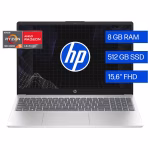 LAPTOP HP 15FC0353LA AMD RYZEN 5 CON 8GB RAM 512GB SSD 15.6" FHD WINDOWS 11 D6ZM8LA